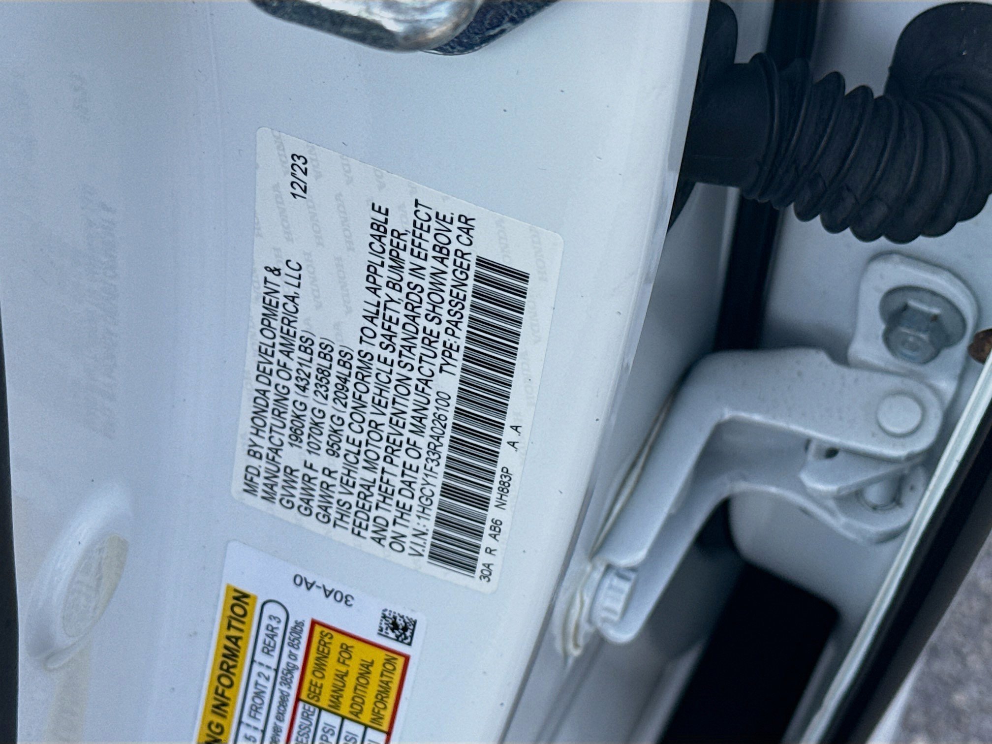 2024 Honda Accord EX - Photo 36
