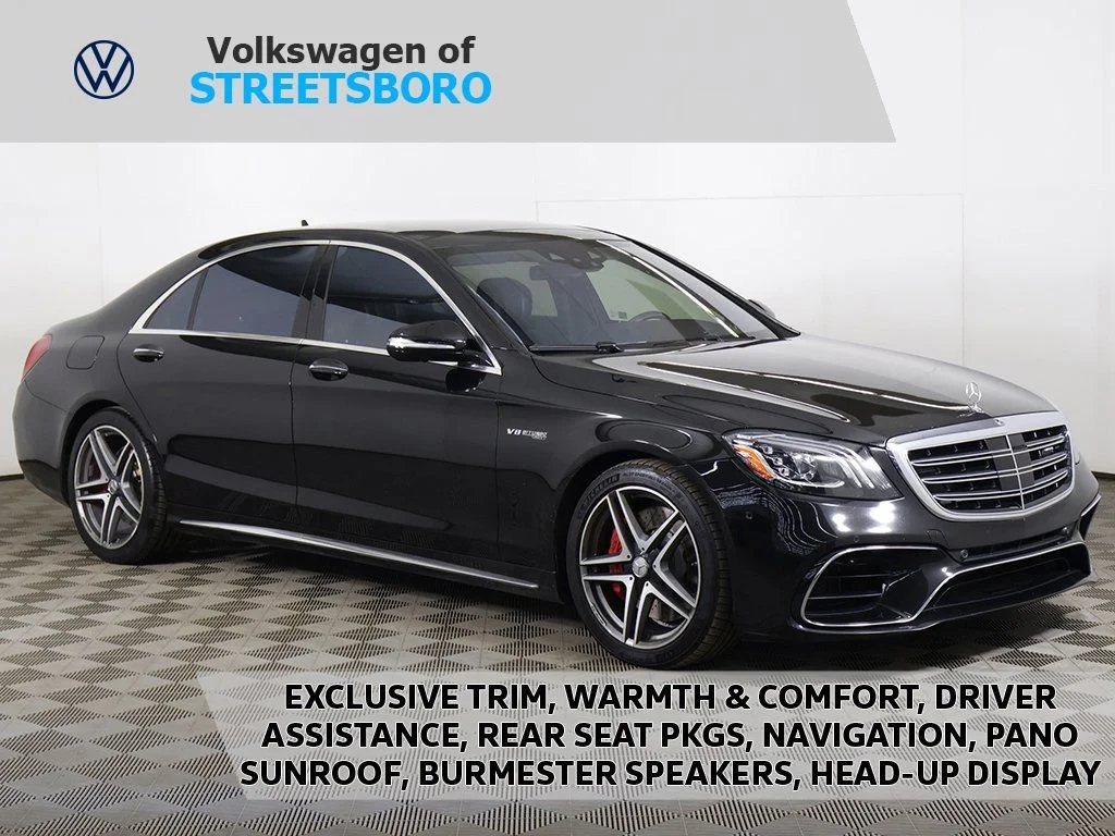 Used 2020 Black Mercedes-Benz S 63 AMG® image 1