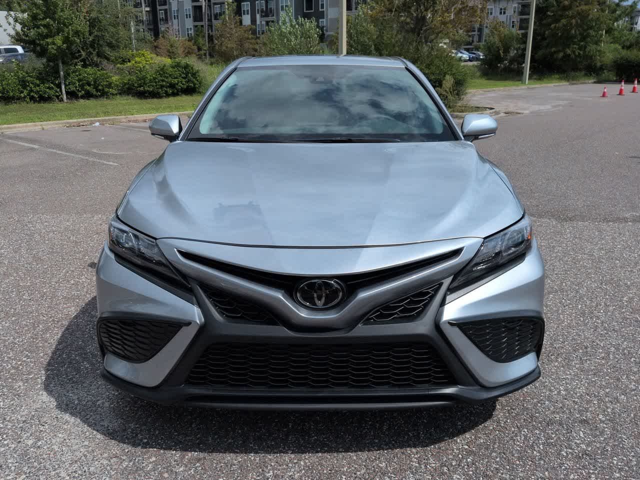 Used 2024 Celestial Silver Metallic Toyota SE image 9