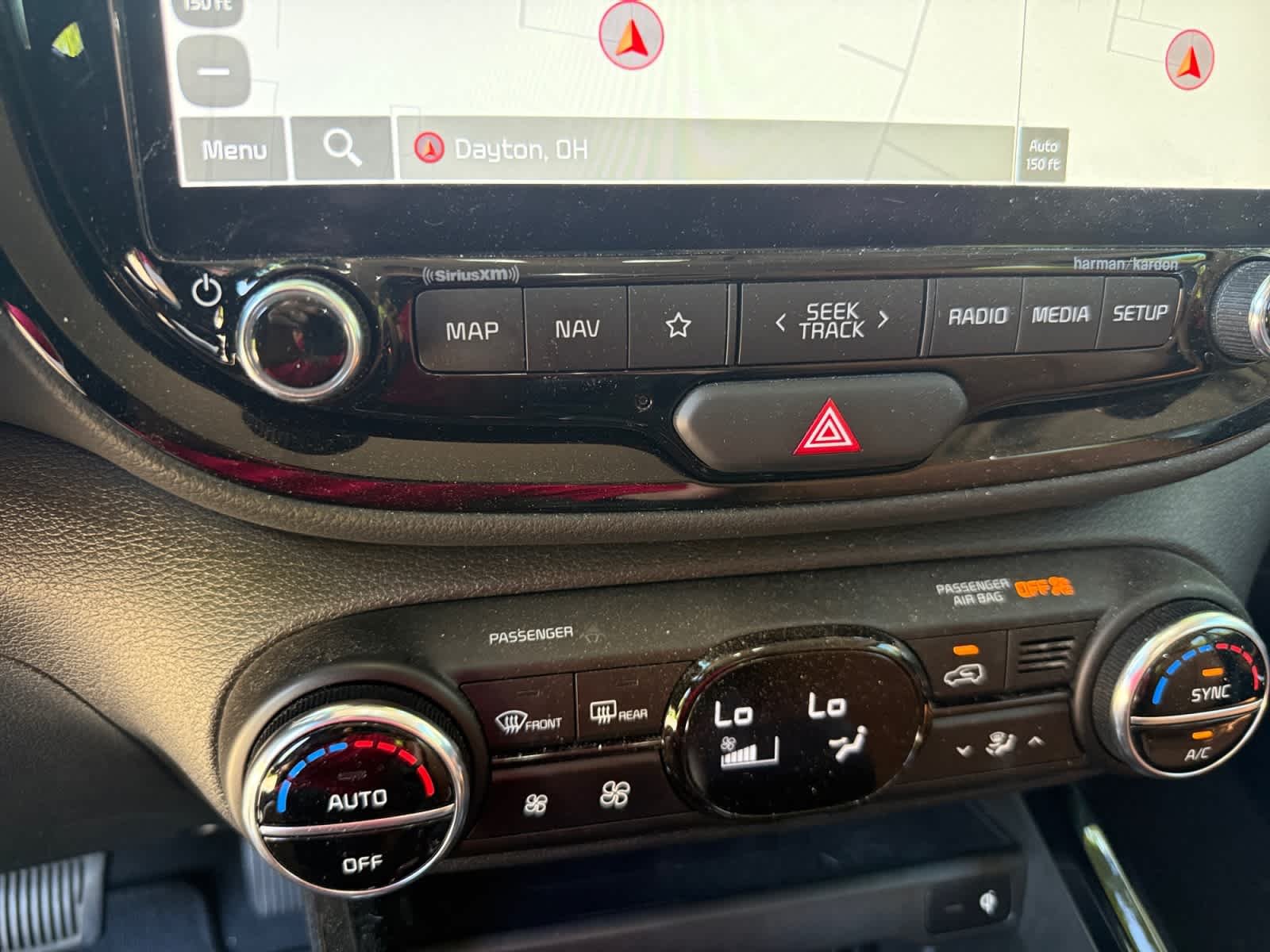 Certified Used 2025 Inferno Red/Black Roof Kia EX image 17
