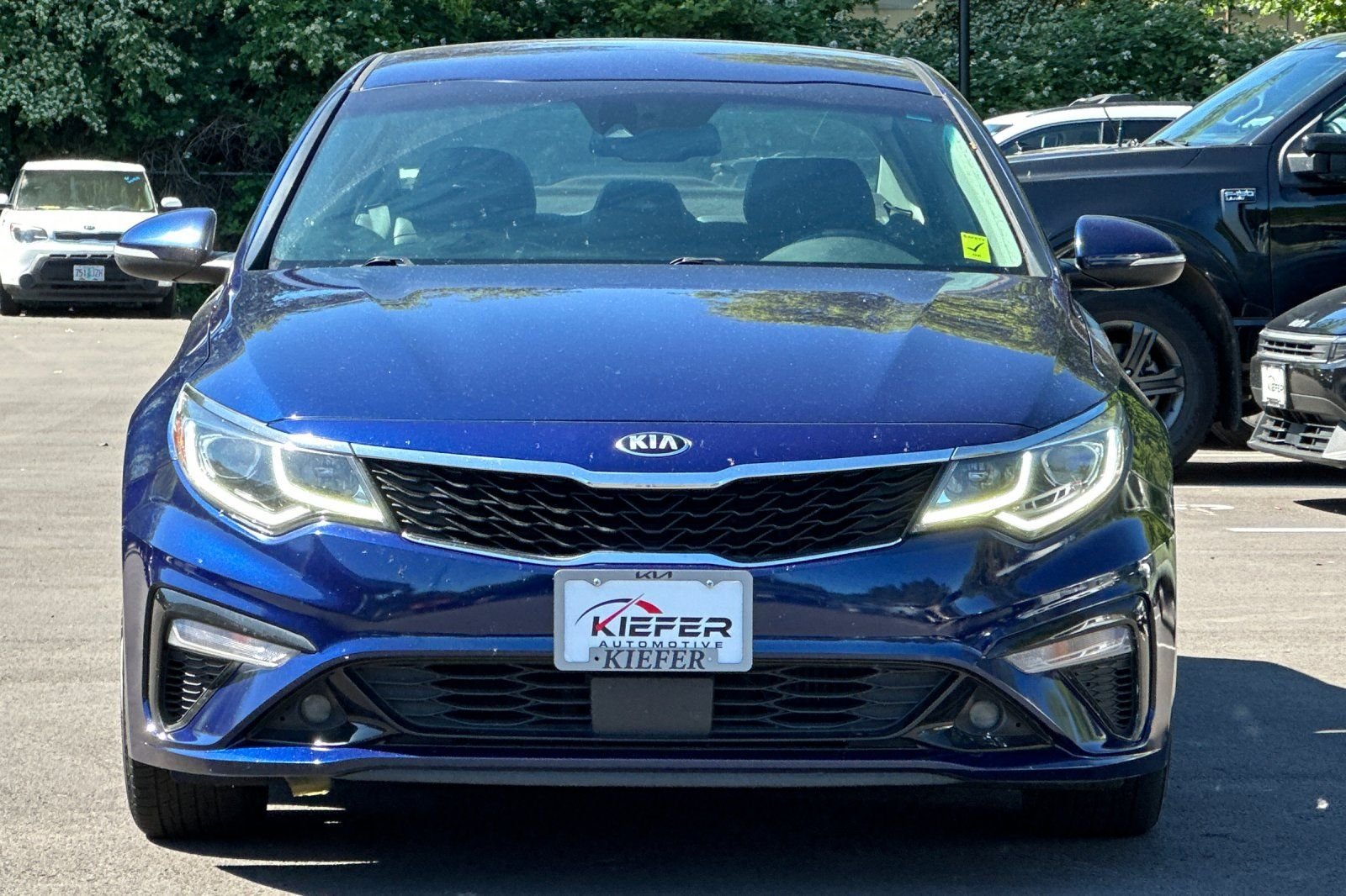 Used 2020 Blue Kia EX image 9