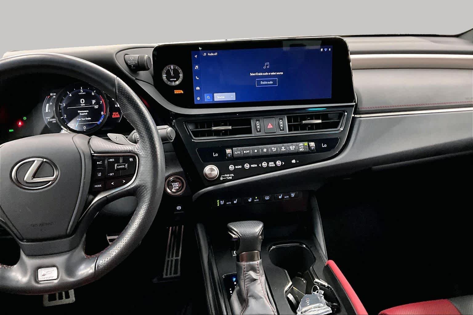 Used 2024 Ultra White Lexus F SPORT Handling image 6