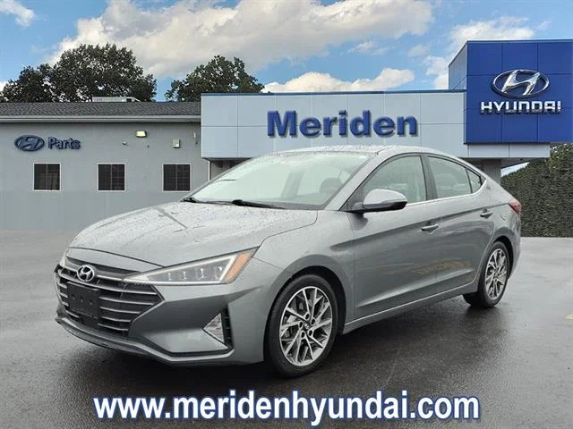 Used 2019 Hyundai Elantra Limited with VIN KMHD84LF6KU811391 for sale in Meriden, CT