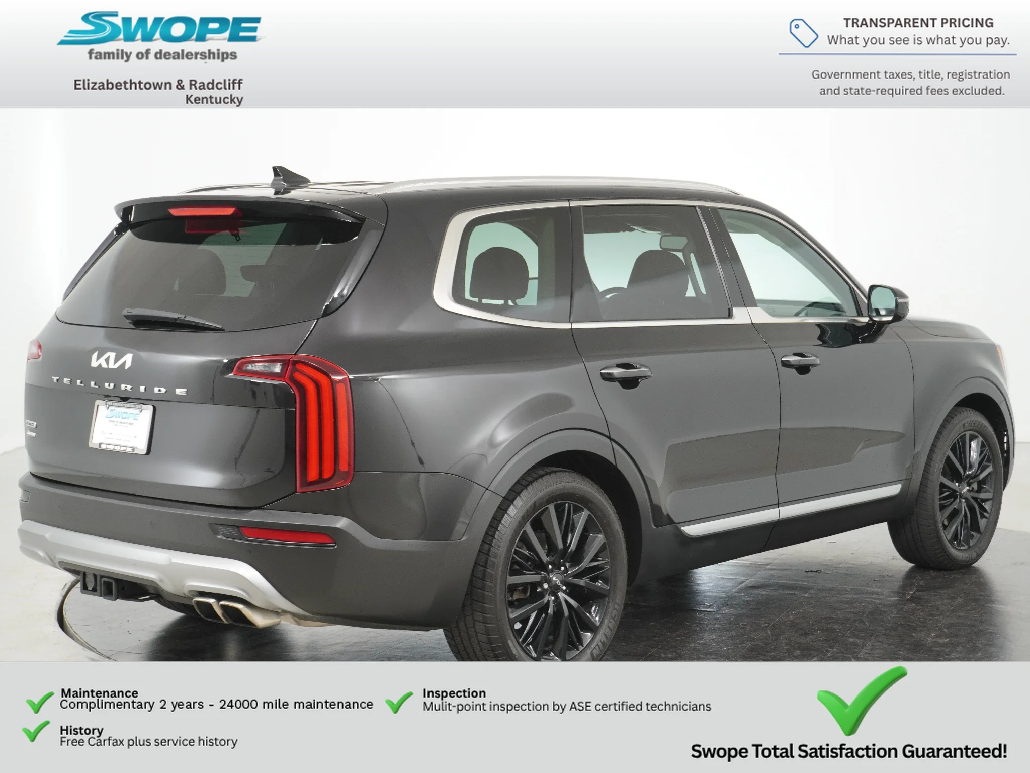 Used 2022 Black Copper Kia SX image 3