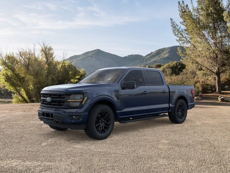 New 2026 Antimatter Blue Metallic Ford XLT image 2