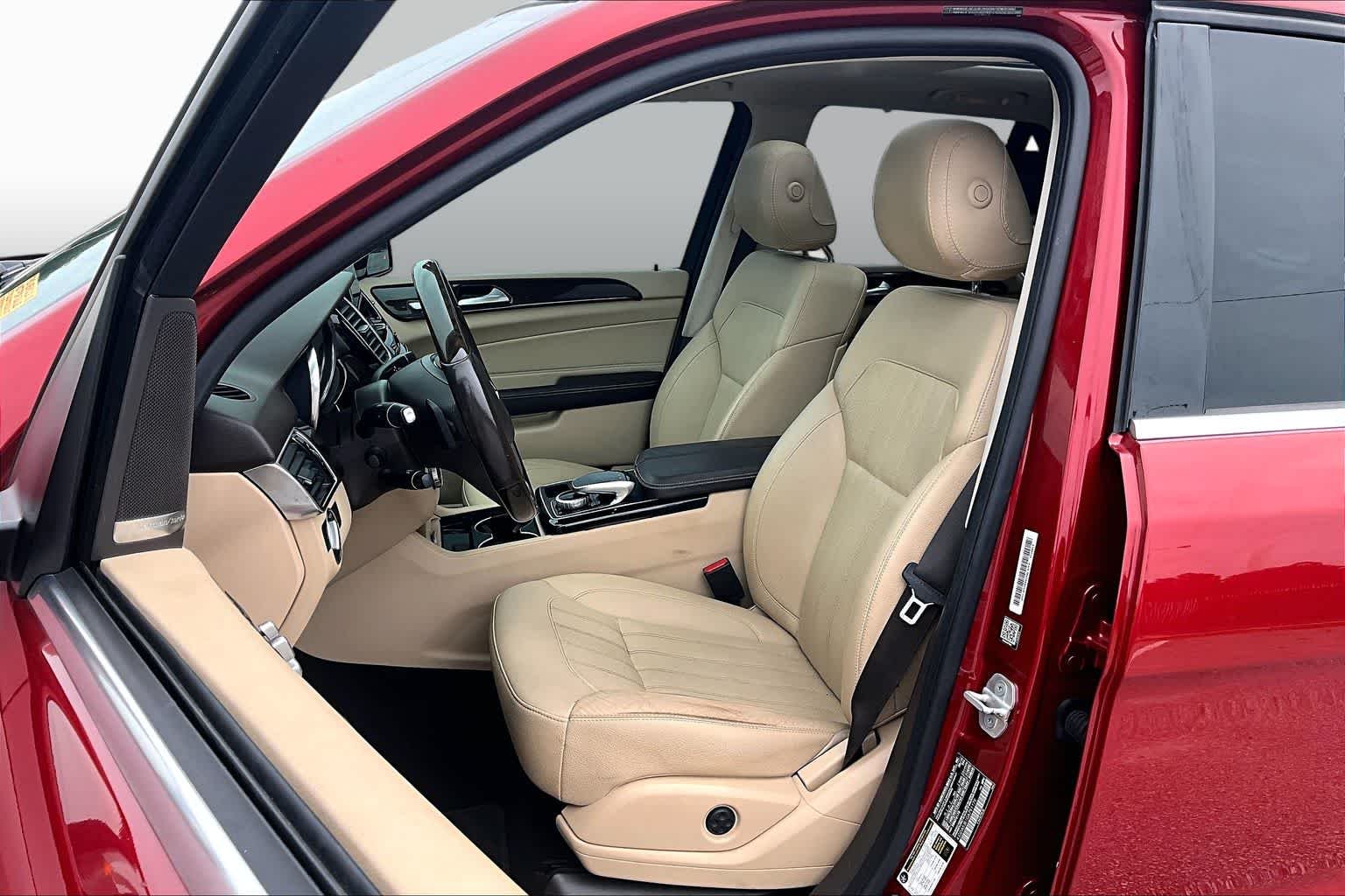 Used 2016 designo Cardinal Red Metallic Mercedes-Benz GLE 350 image 8