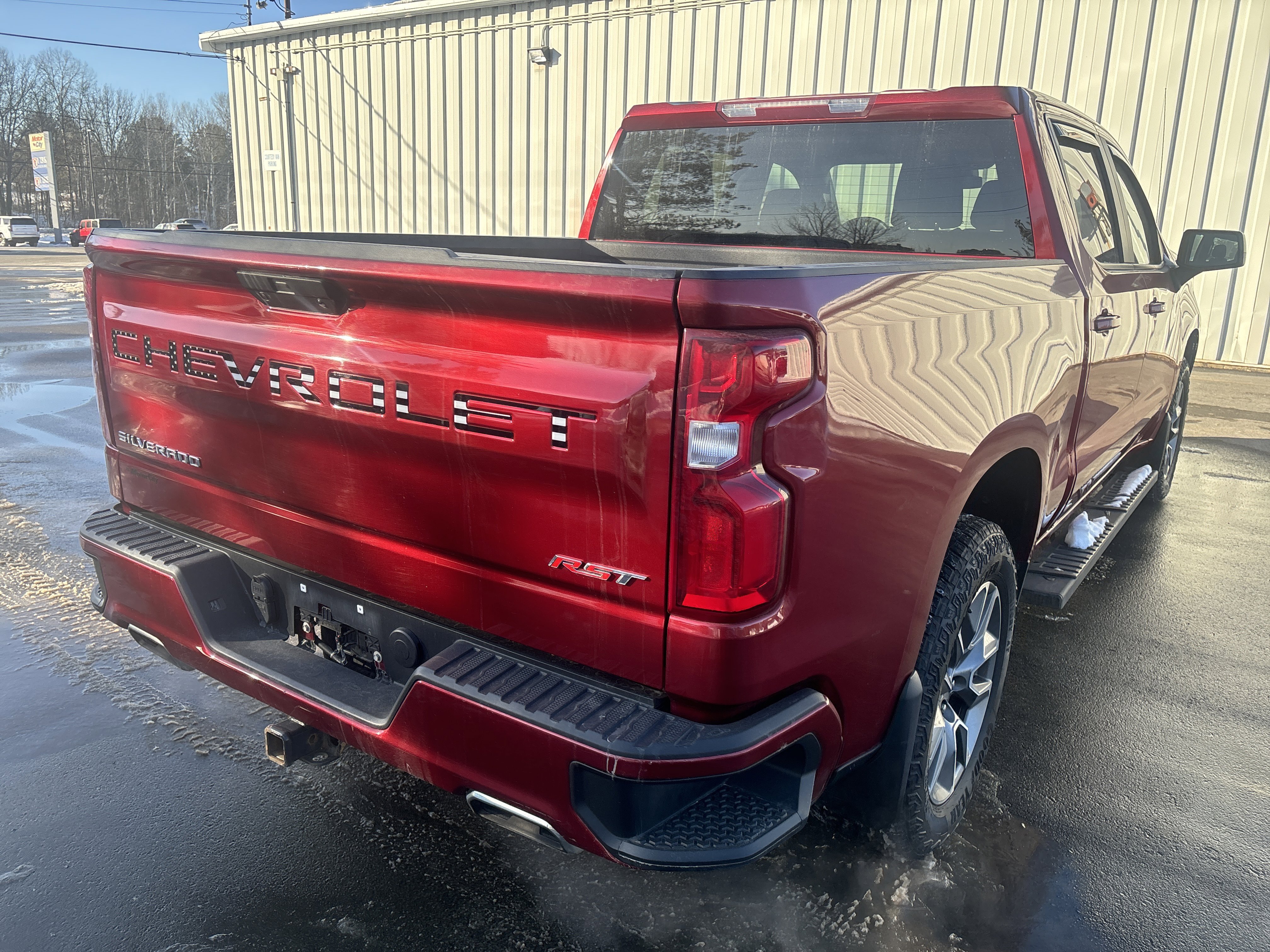 Used 2022 Cherry Red Tintcoat Chevrolet RST image 5