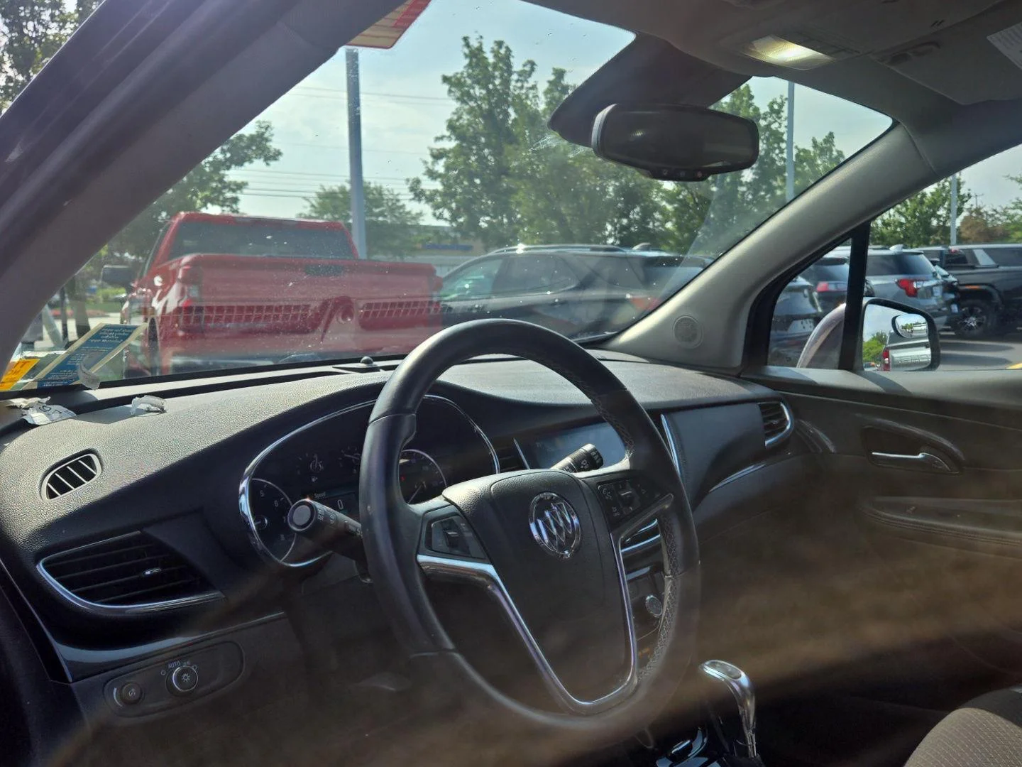 Used 2018 Includes (CM5) Black Carbon Metallic lower exterior accent color, Paint code W700S. Buick Preferred image 3