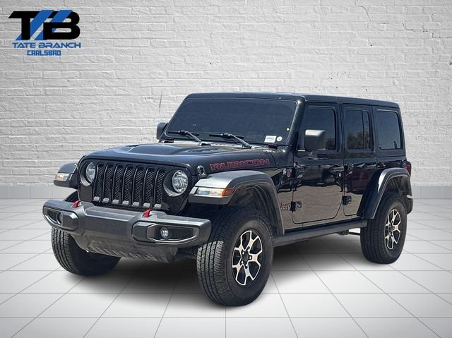 Used 2020 Black Jeep Unlimited Rubicon image 1