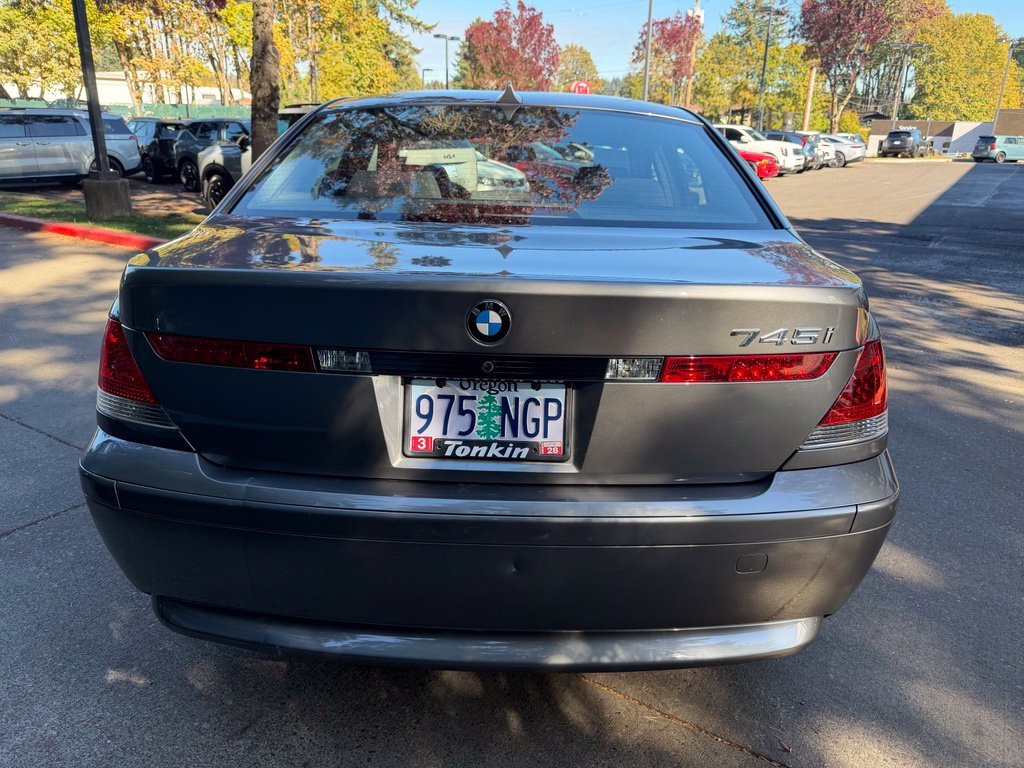 Used 2004 Sterling Gray Metallic BMW 745i image 4