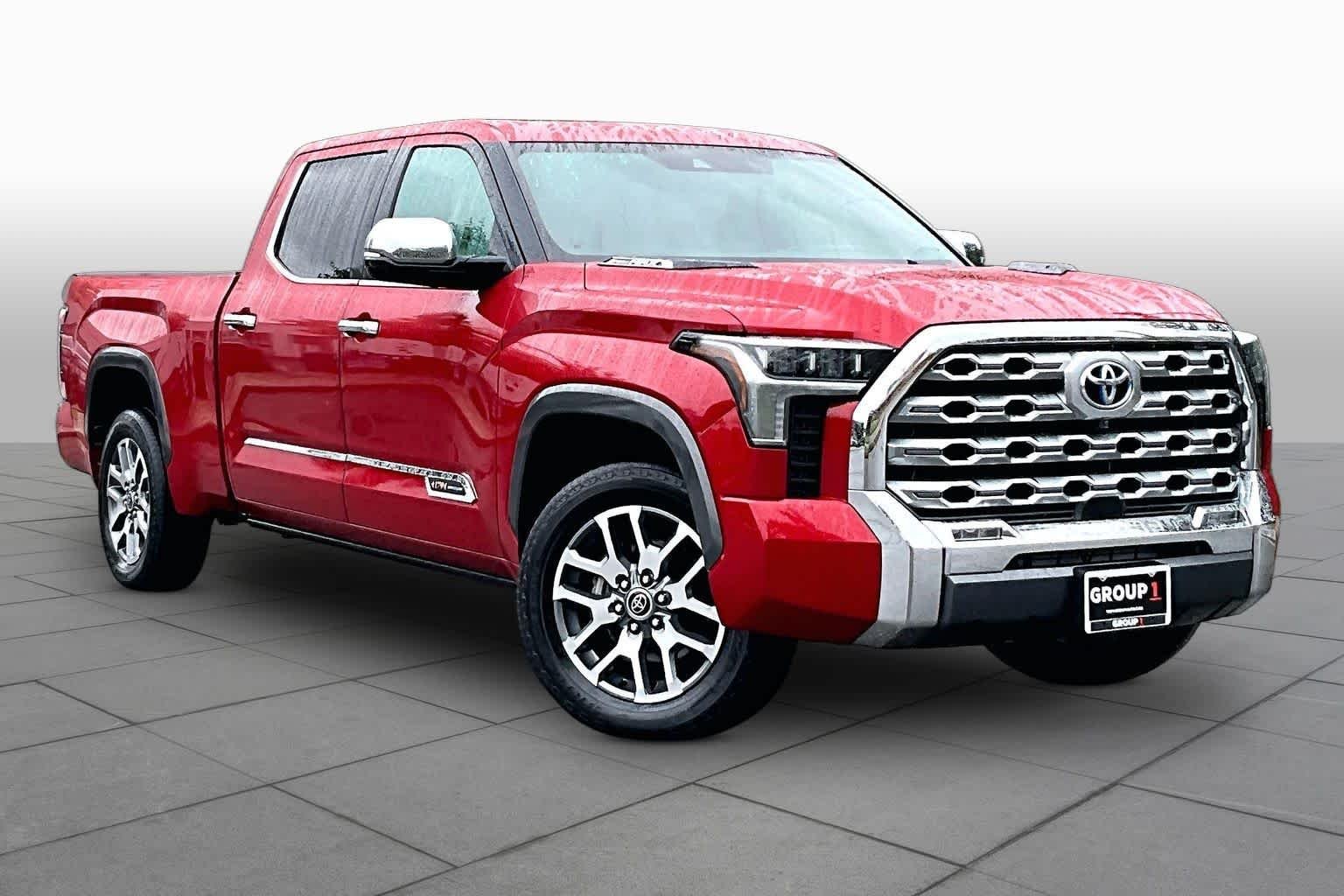 Used 2022 Supersonic Red Toyota 1794 Edition Hybrid image 3