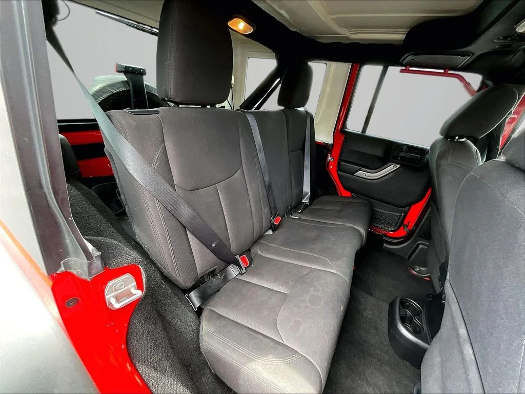 Used 2015 Red Jeep Unlimited Sport image 21