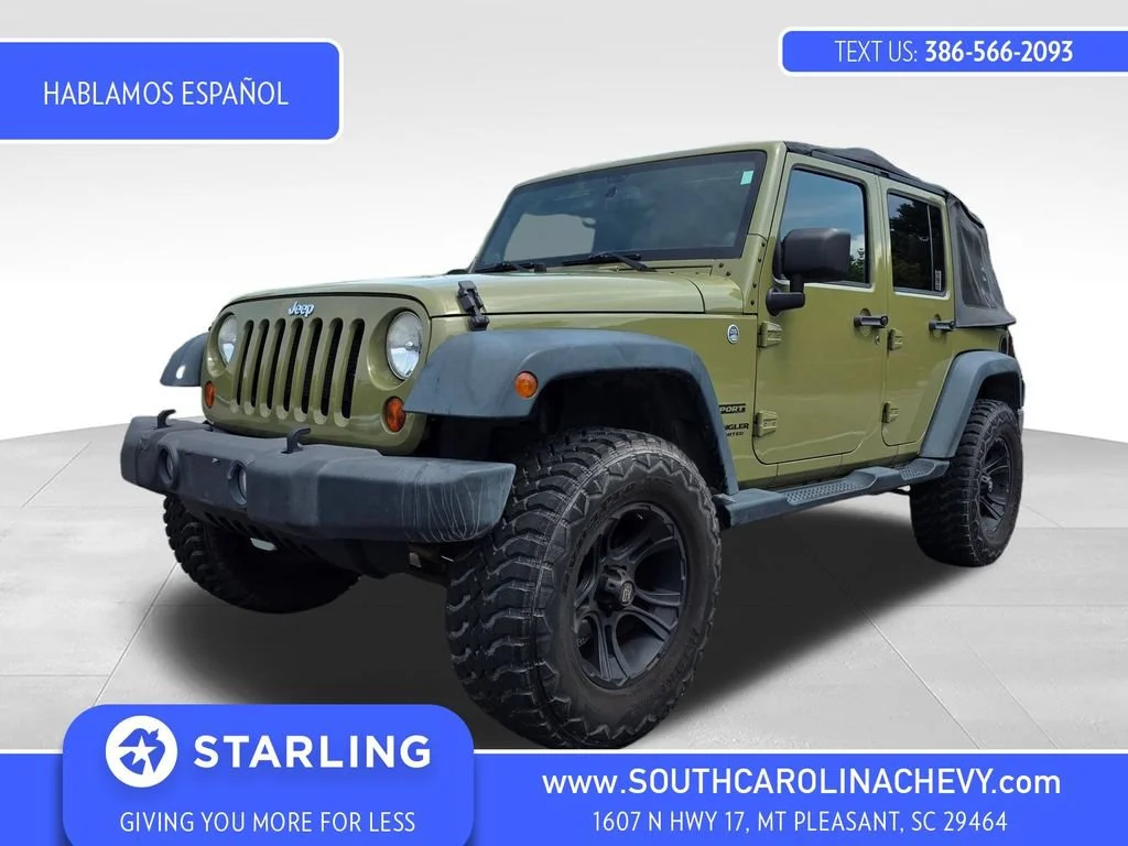 Used 2013 Green Jeep Sport image 1