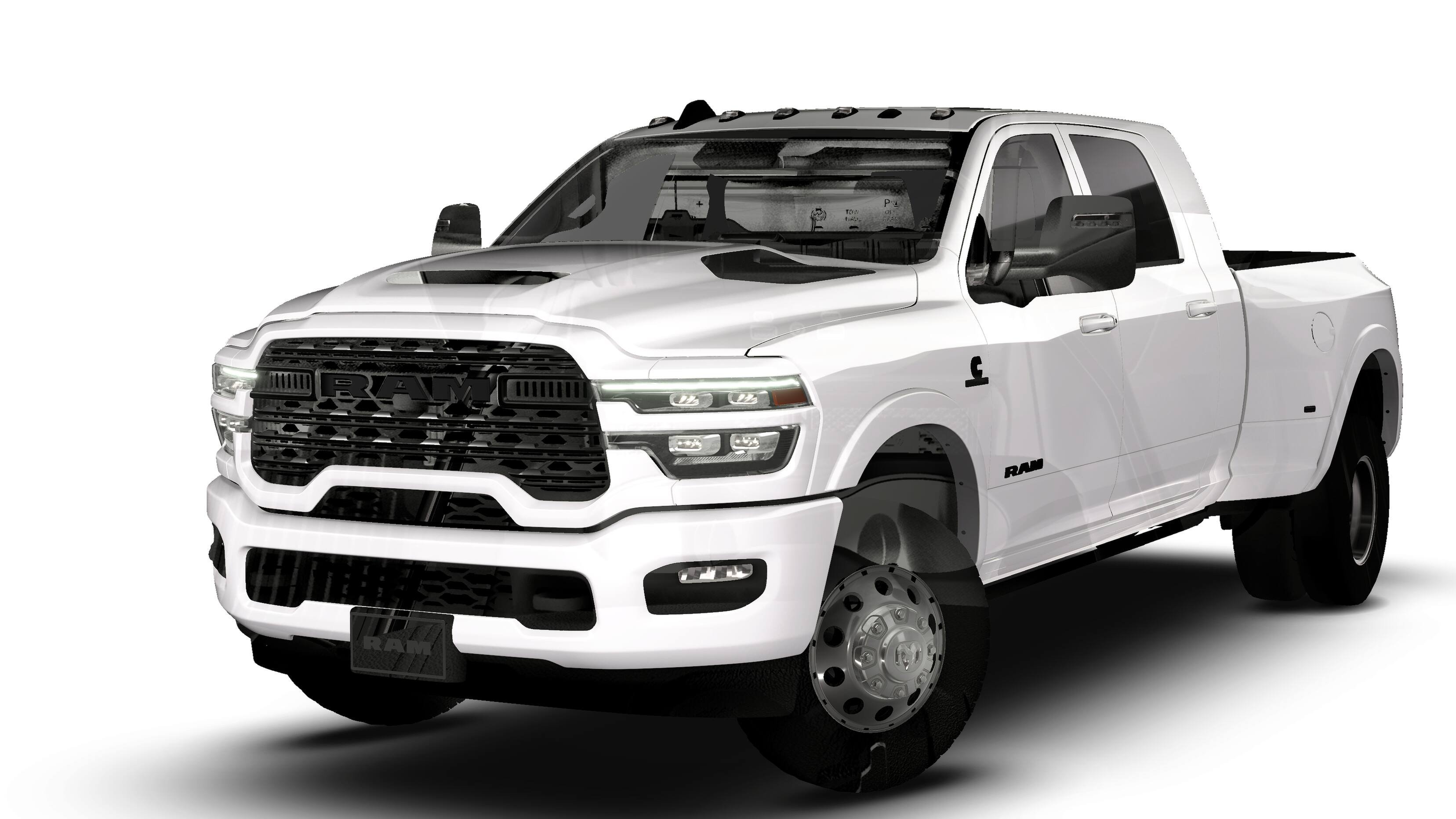 New 2026 Bright White Clear-Coat Exterior Paint RAM Limited image 13