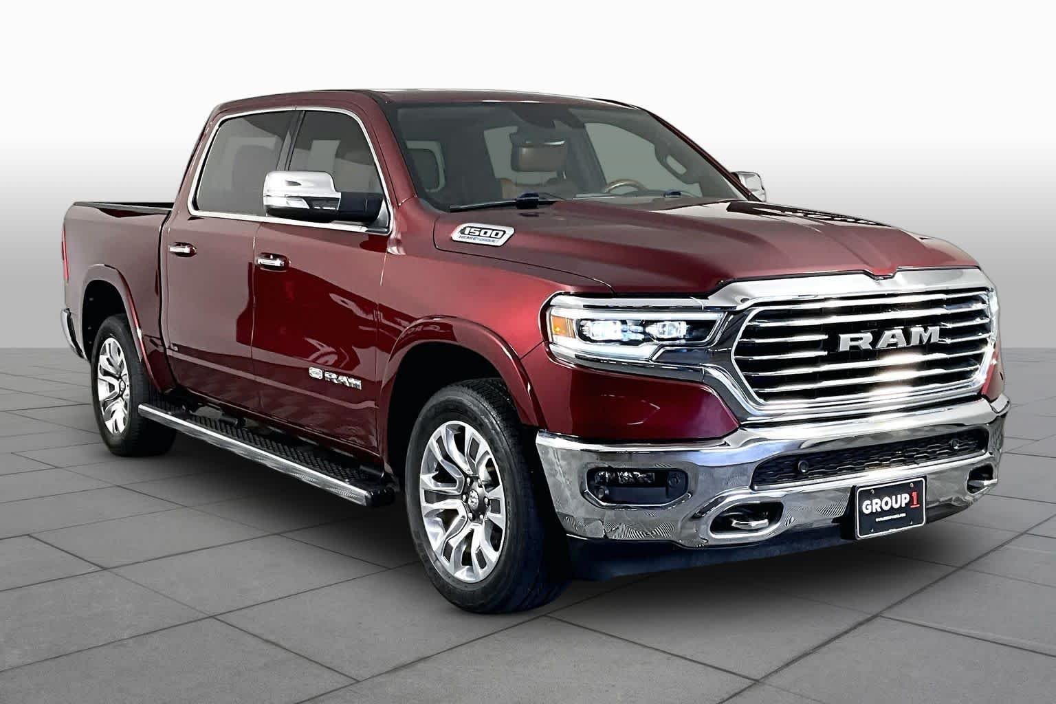 Used 2022 Delmonico Red Pearlcoat Ram Longhorn image 3