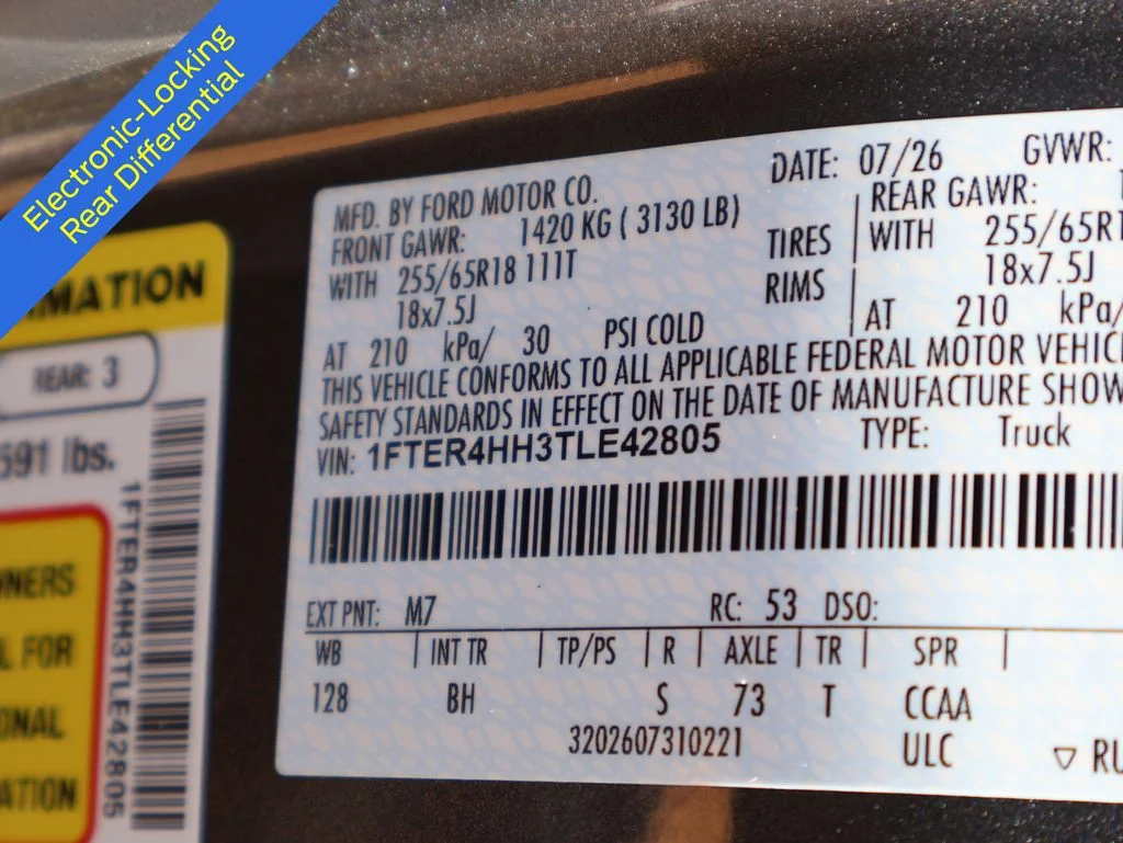 New 2026 Carbonized Gray Metallic Ford XLT image 41