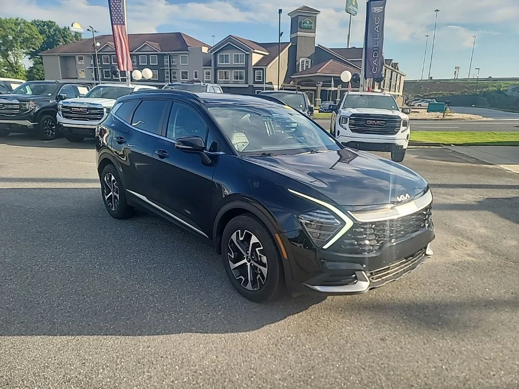 Certified Used 2025 Black Kia EX image 1