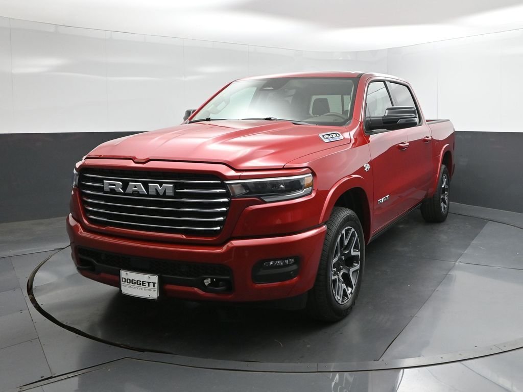 New 2026 Molten Red Pearl-Coat Exterior Paint RAM Laramie image 30