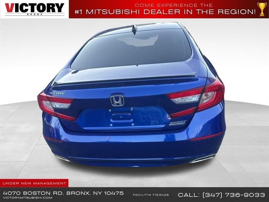 Used 2021 Blue Honda Sport Special Edition image 5