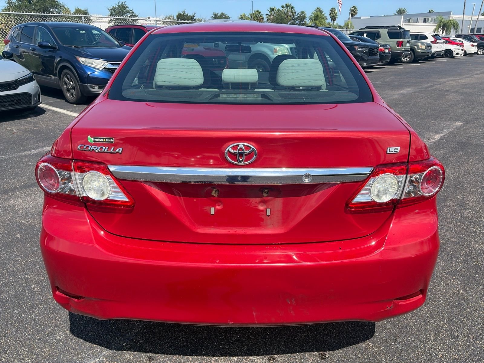 Used 2013 Red Toyota LE image 6