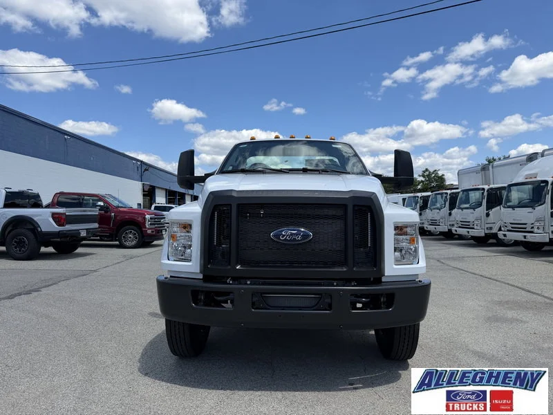 New 2027 Oxford White Ford F-650 SD Diesel Straight Frame image 3