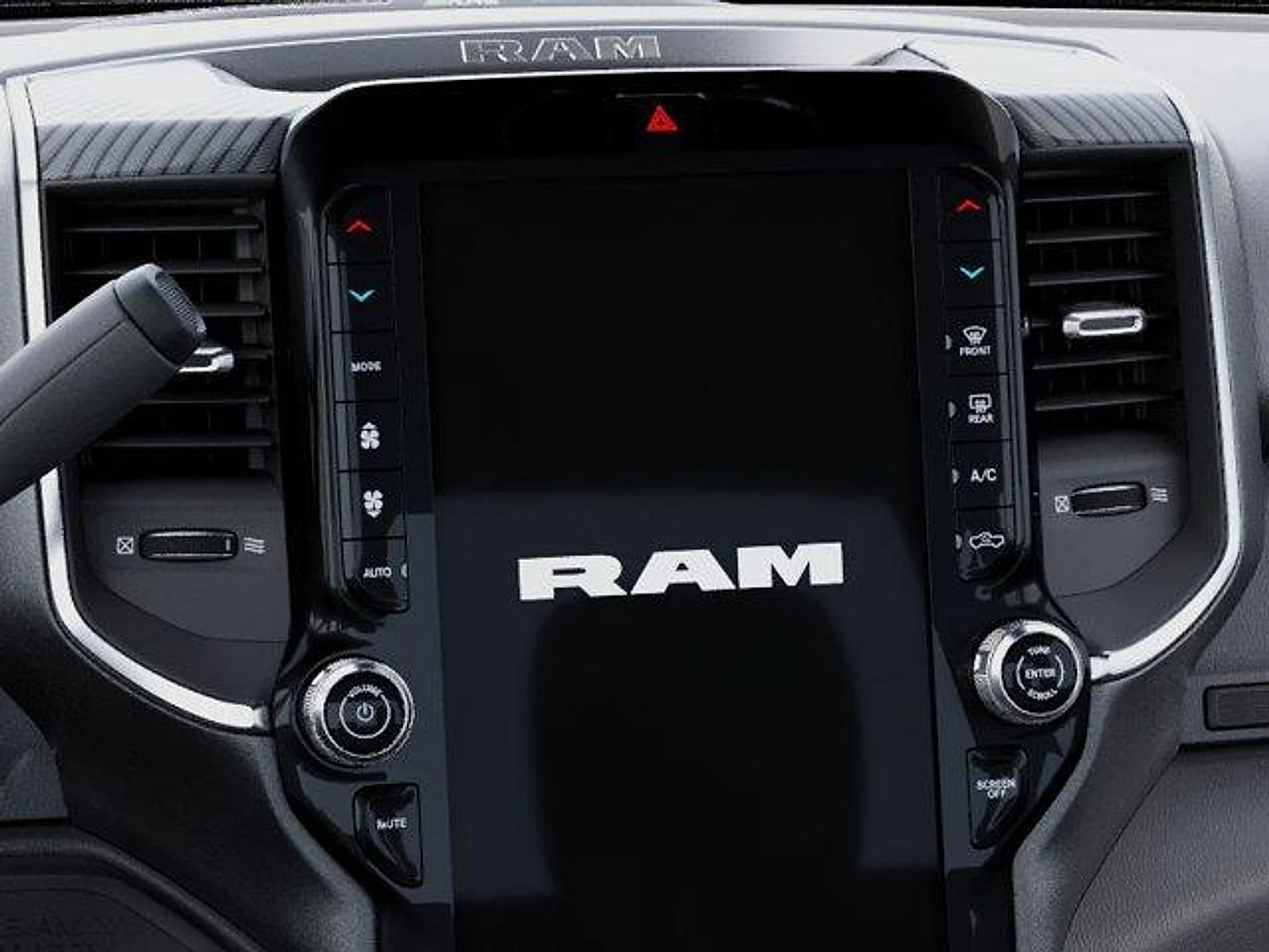 New 2026 Bright White Clearcoat RAM Big Horn Crew Cab 4x4 6