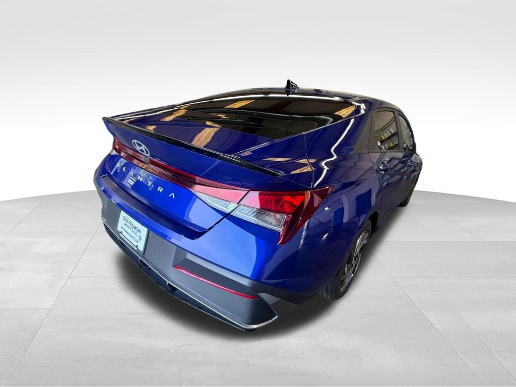 Certified Used 2025 Blue Hyundai SEL Sport image 6
