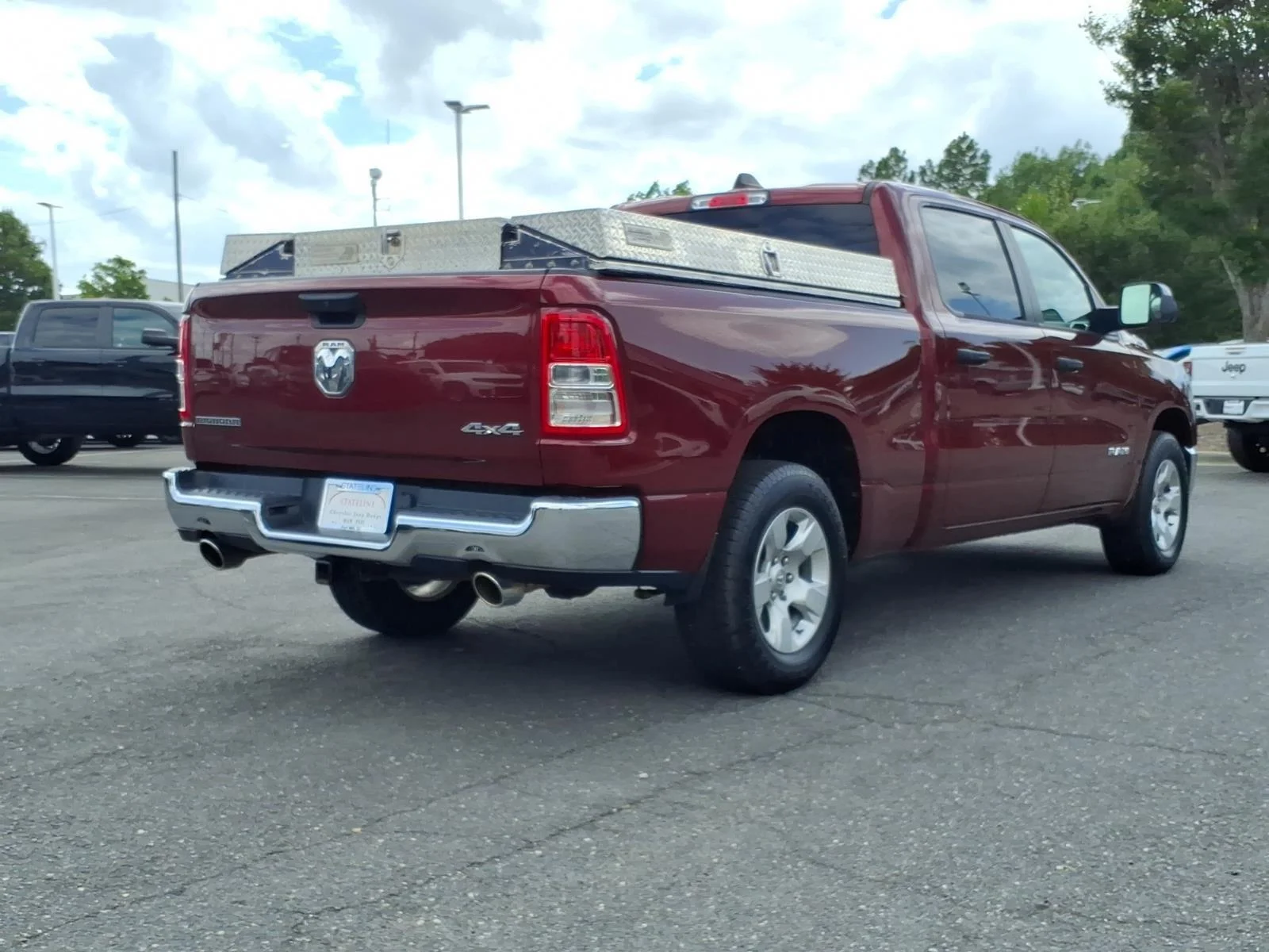 Used 2024 Delmonico Red Pearlcoat Ram Big Horn image 2