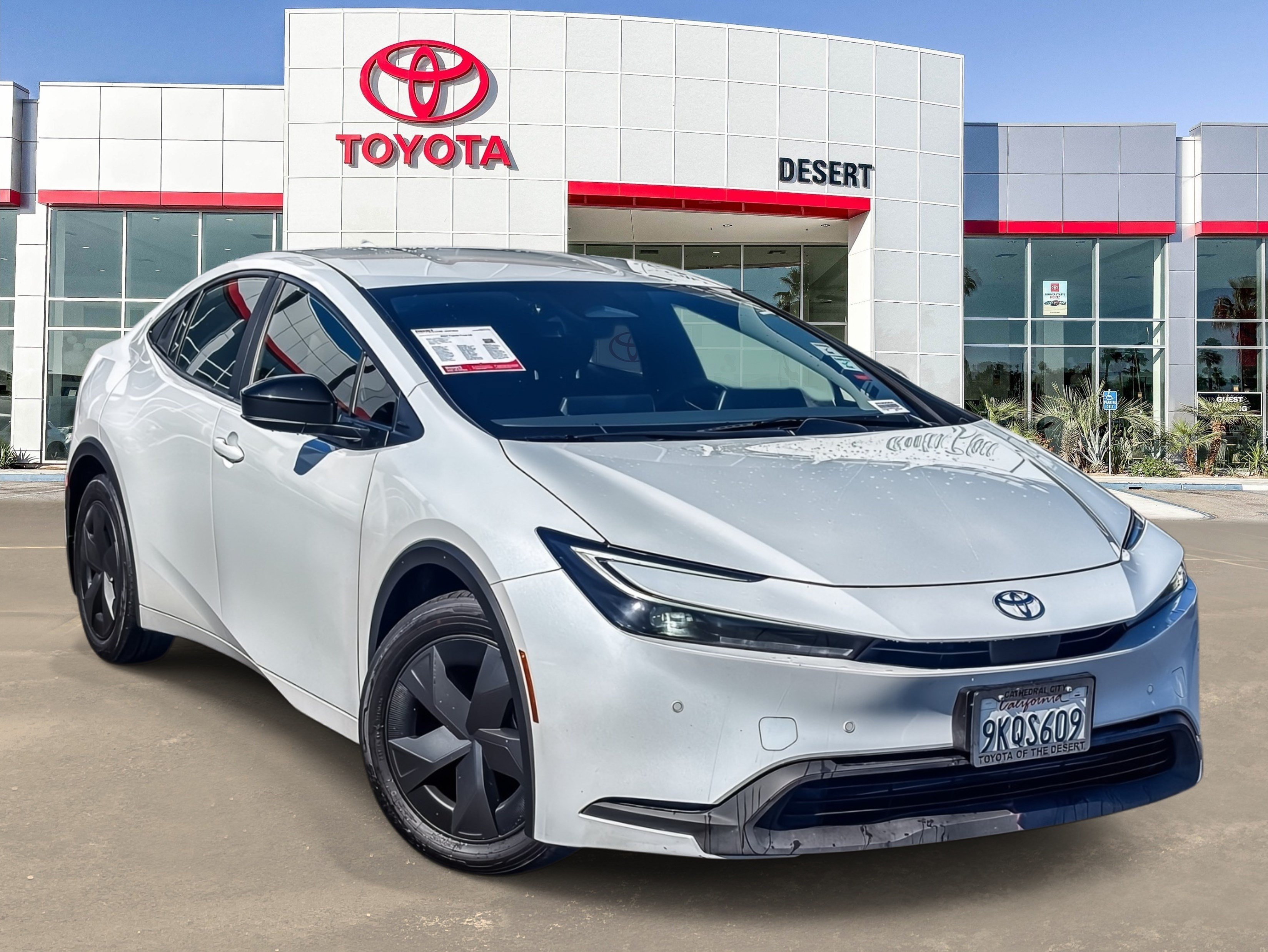 Certified Used 2024 Wind Chill Pearl Toyota LE image 1