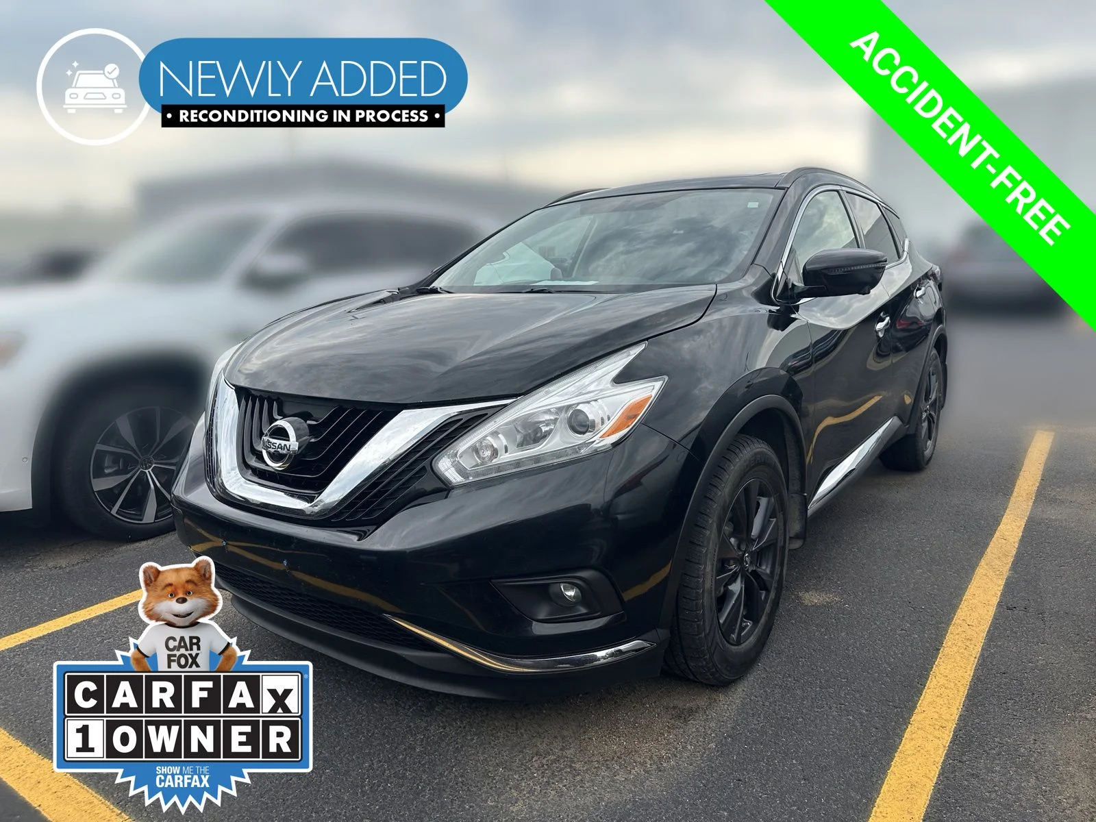 Used 2017 Black Nissan SV image 1