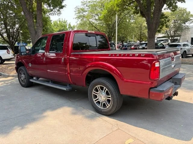 Used 2016 Ruby Red Metallic Ford Platinum image 3