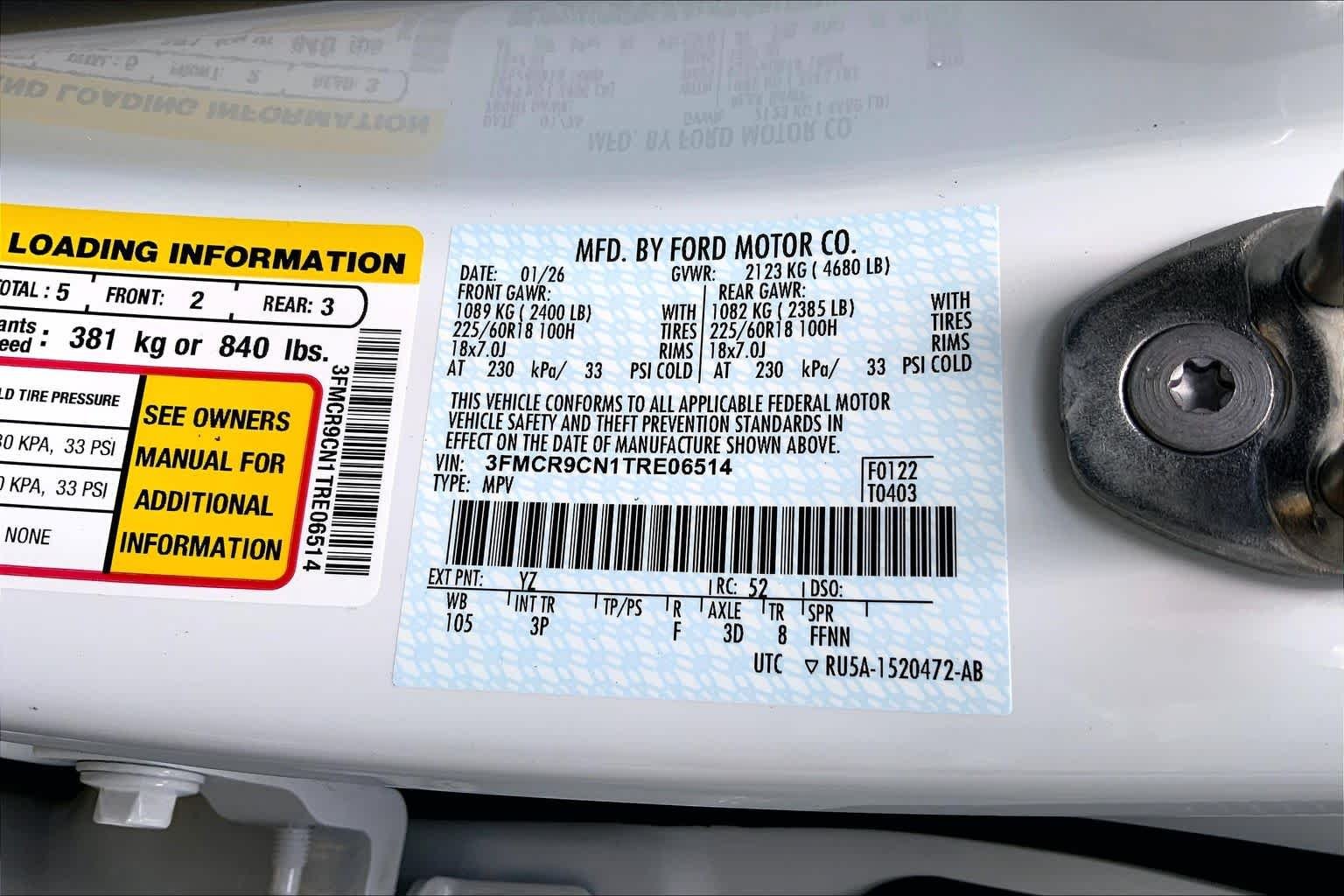 New 2026 Oxford White Ford Outer Banks® image 20