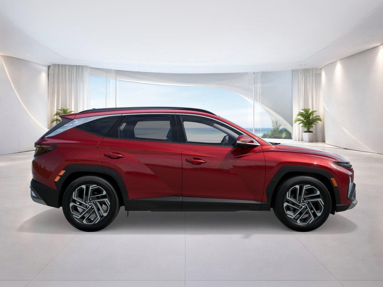 New 2026 Red Hyundai Limited AWD image 7