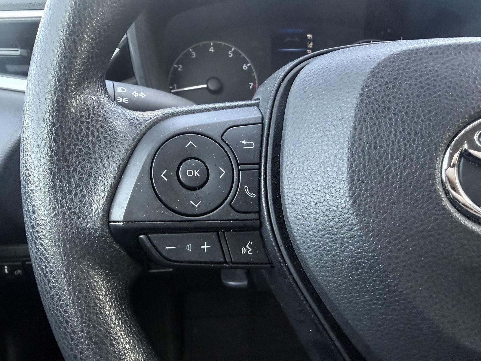 Used 2023 Midnight Black Metallic Toyota LE image 8