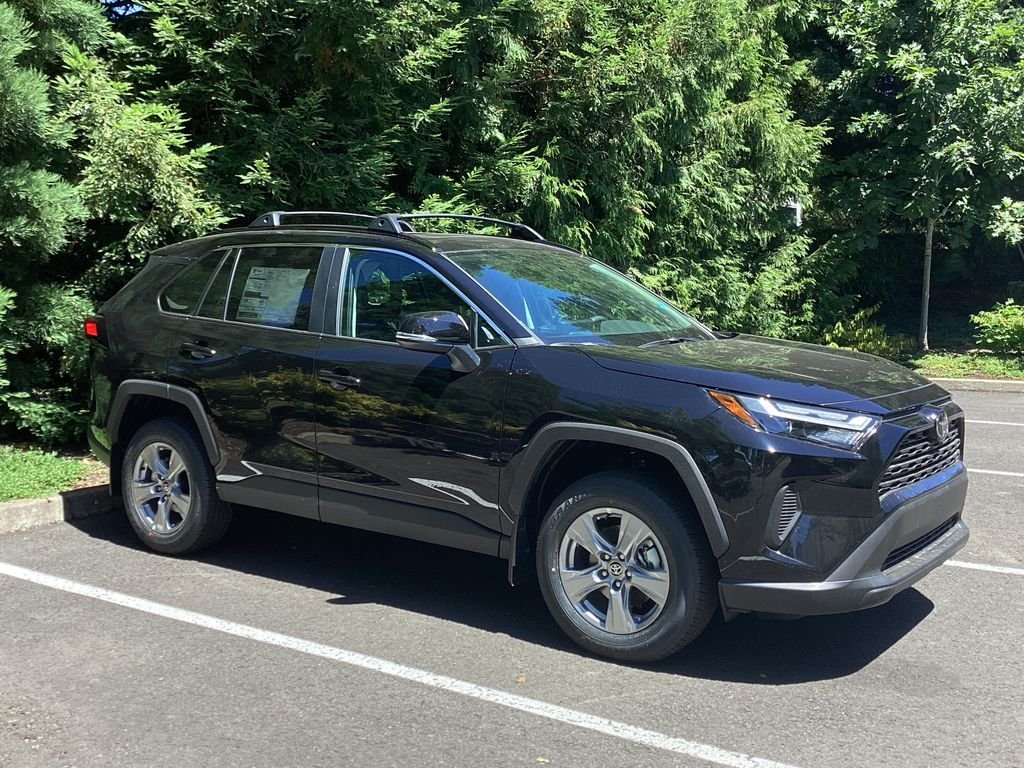 New 2025 Black Toyota XLE image 9