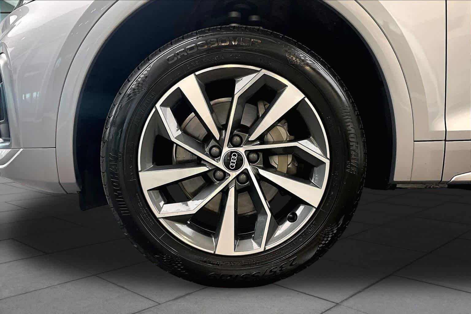 Used 2023 Florett Silver Metallic Audi S line Premium Plus image 11