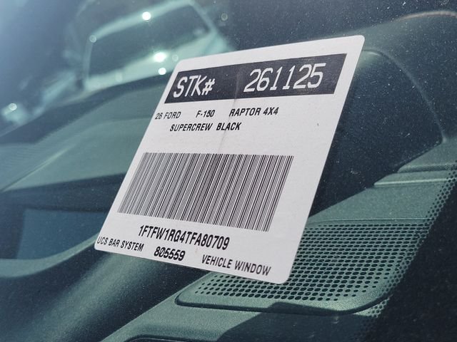New 2026 Agate Black Metallic Ford Raptor® image 28