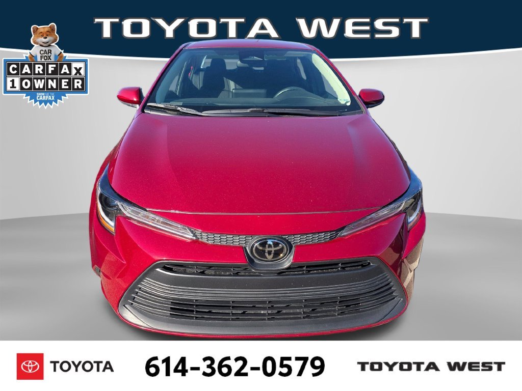 Used 2025 Red Toyota LE image 2
