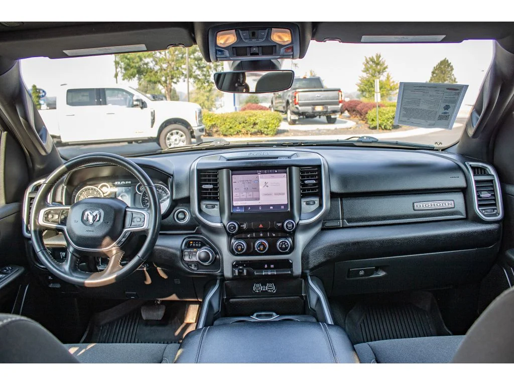 Used 2023 Granite Crystal Metallic Clearcoat Ram Big Horn image 21