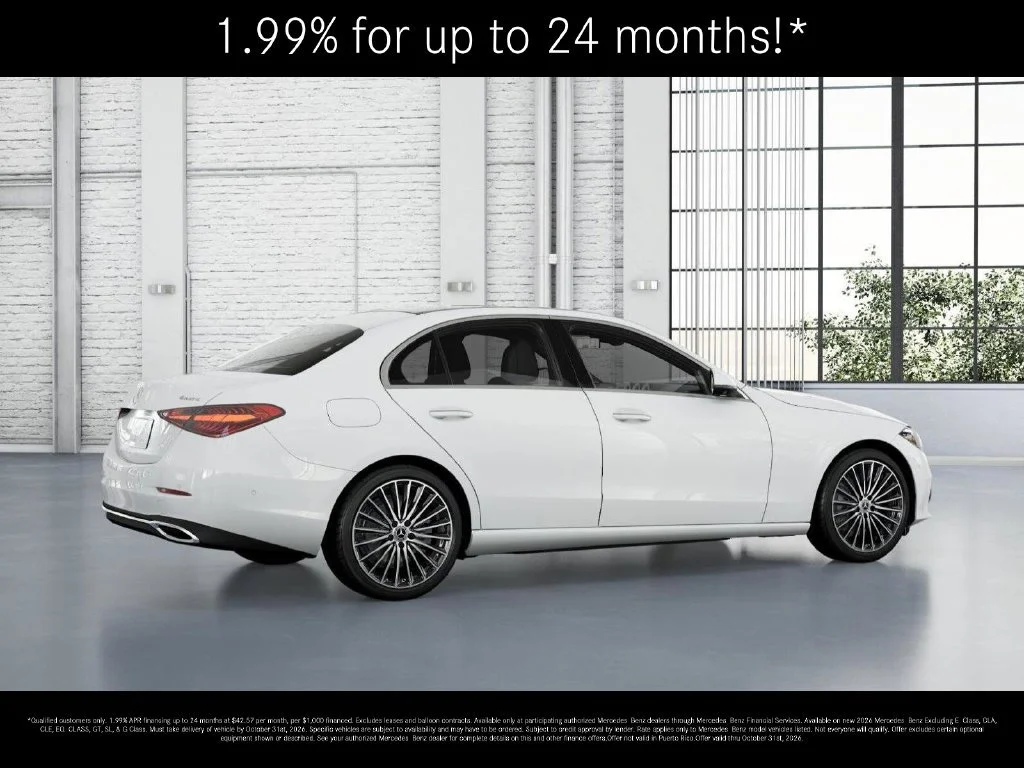 New 2026 Polar White Mercedes-Benz C 300 image 61