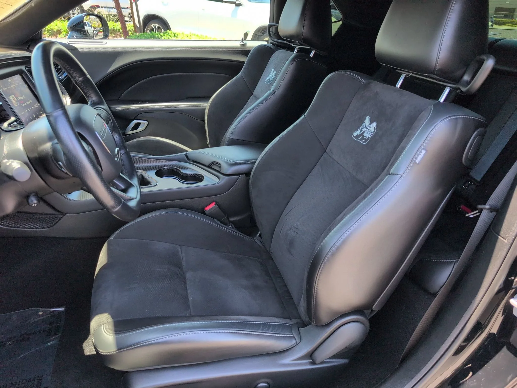 Used 2023 Pitch Black Clearcoat Dodge R/T Scat Pack Widebody image 14