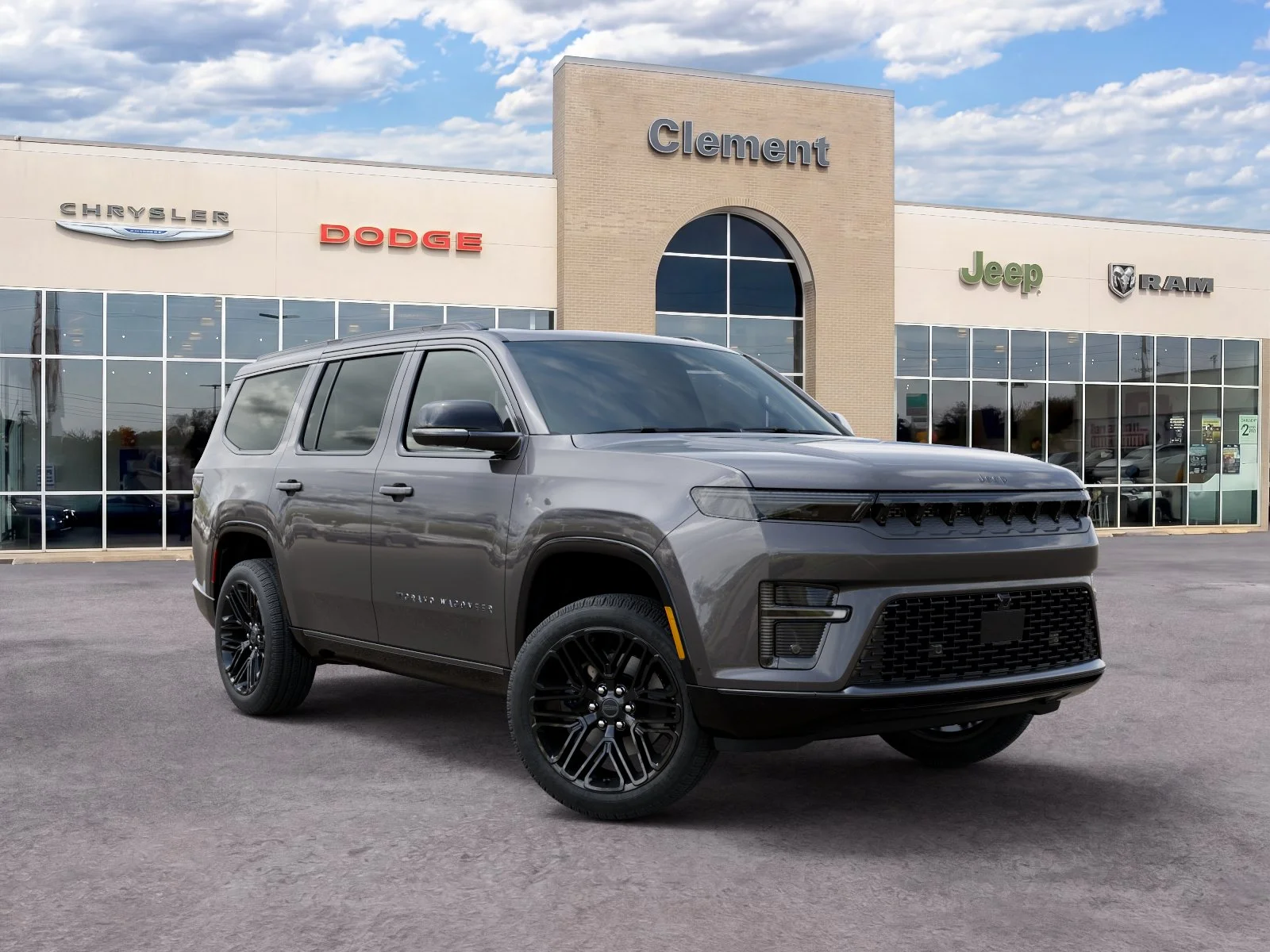 New 2026 Baltic-Gray Metallic Clear-Coat Exterior Paint Jeep Limited Reserve image 34