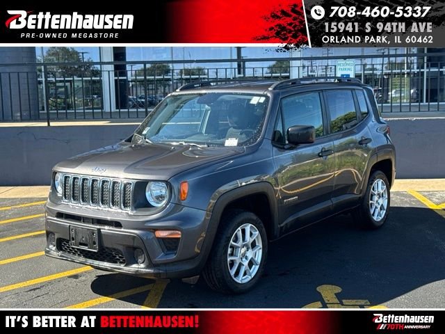 Used 2019 Gray Jeep Sport image 1