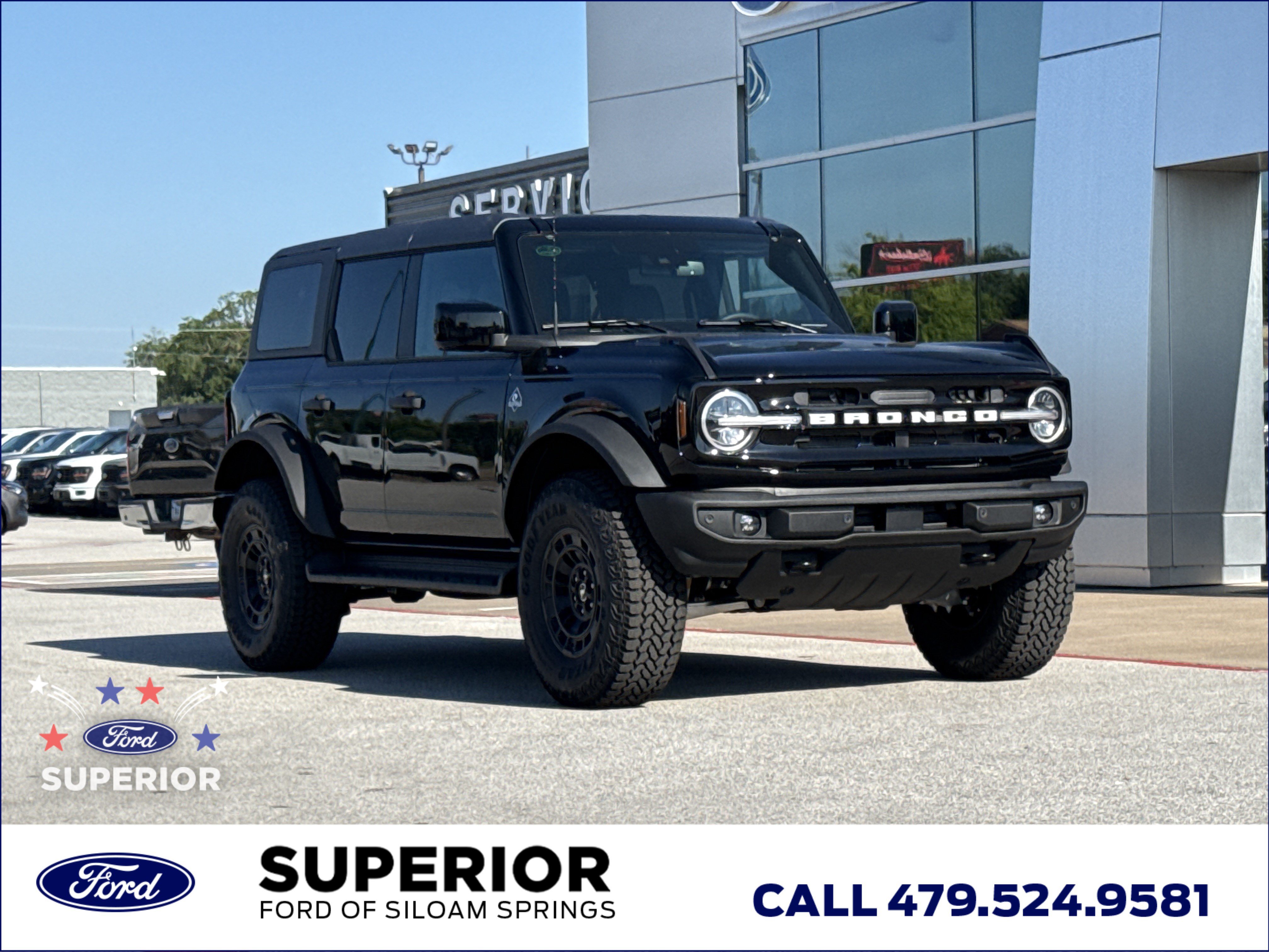 New 2026 Shadow Black Ford Outer Banks 4WD image 1