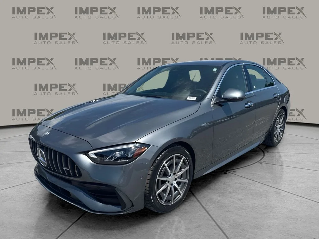 Used 2024 Gray Mercedes-Benz C 43 AMG® image 1