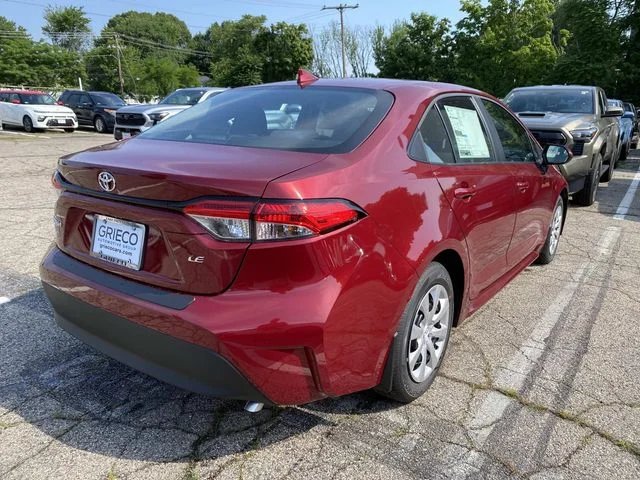 New 2026 Red Toyota LE image 3