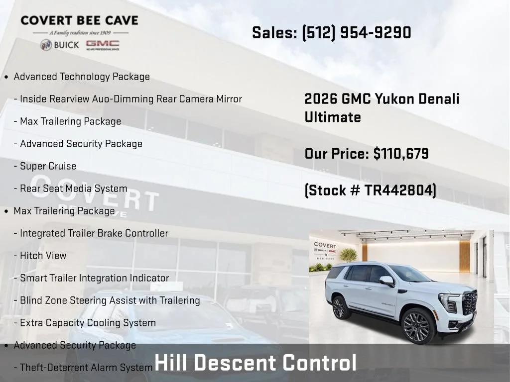New 2026 GMC Yukon Denali Ultimate, photo 23