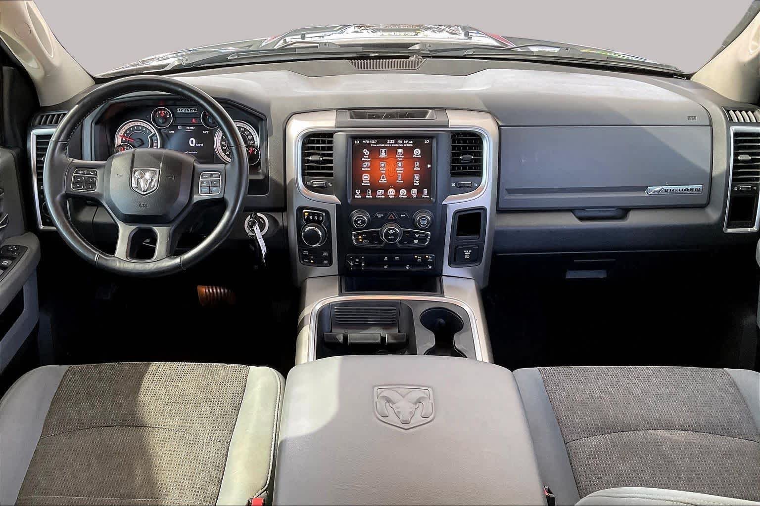 Used 2017 Granite Crystal Metallic Clearcoat Ram Big Horn image 13