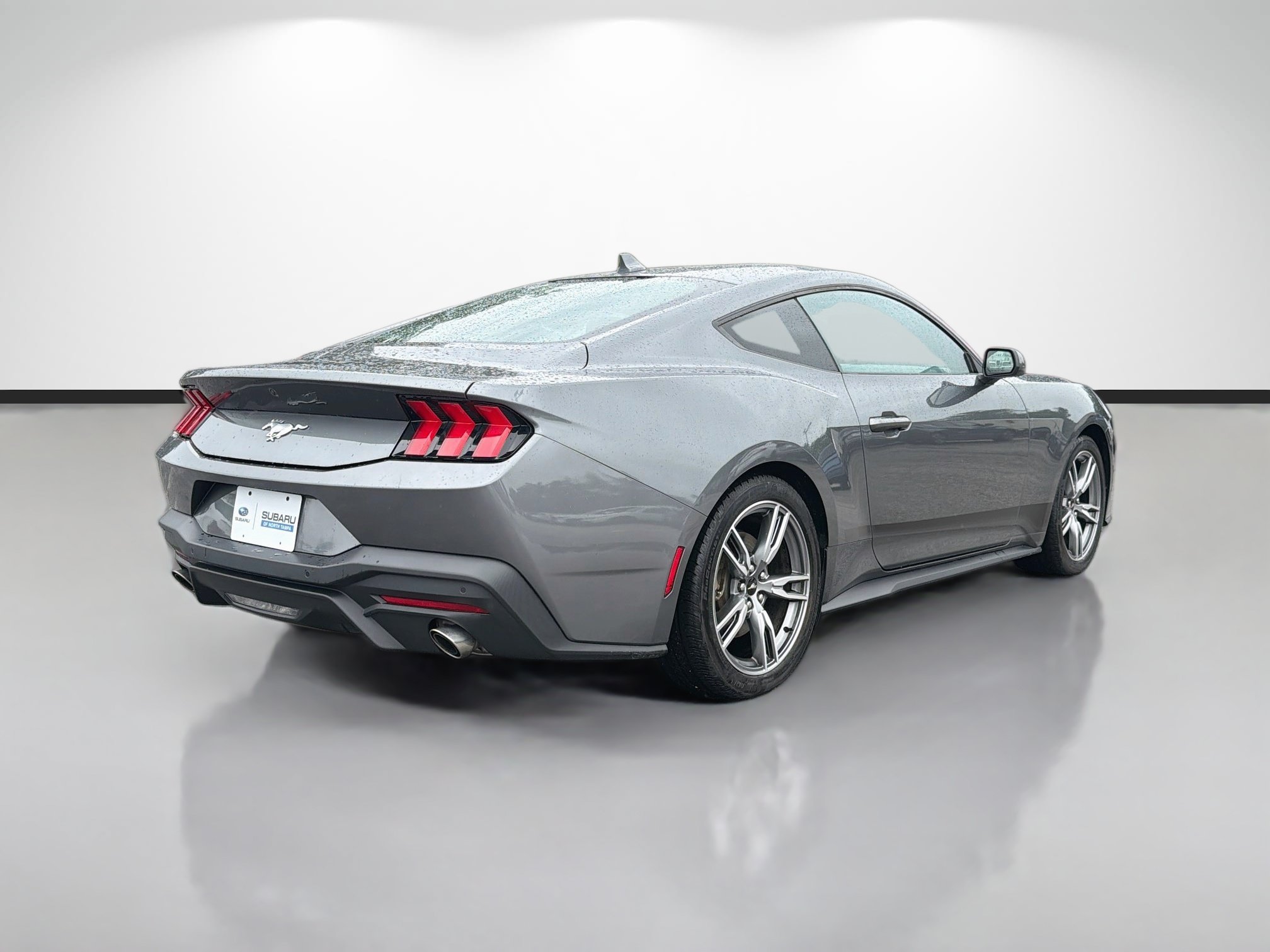 Used 2024 Gray Metallic Ford EcoBoost image 3
