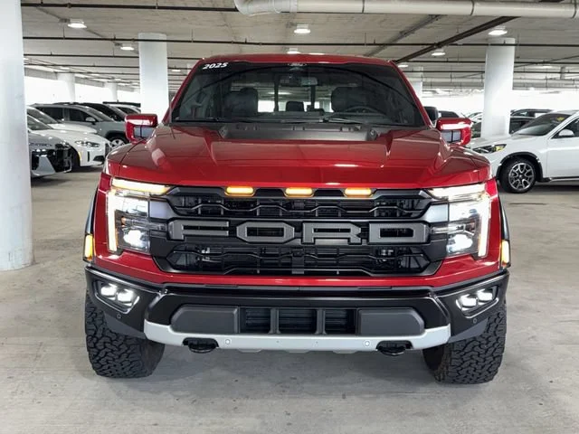 Used 2025 Red Metallic Ford Raptor image 3